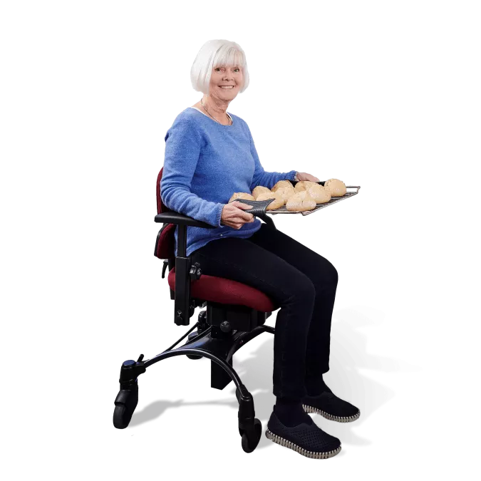 The best kitchen chair for disabled. Find it here. Aid from VELA
